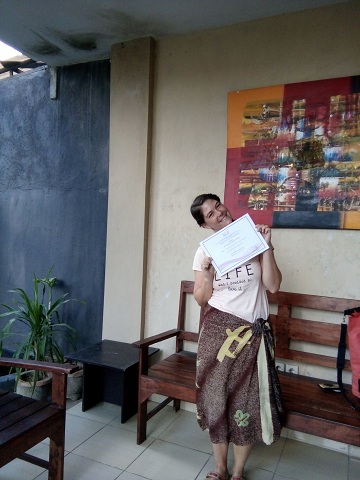 Reeva Bali Spa School Student